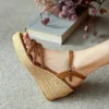 Stylish Summer Wedge Sandals