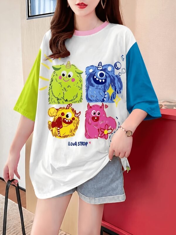 01-21.jpg Everyday Trendy Loose-Fit T-Shirt