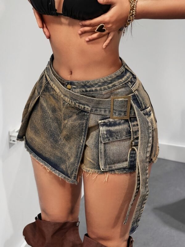 01-5.jpg Everyday 2-in-1 Denim Skirt & Cargo Shorts