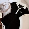 01-6.jpg Comfort Casual Color-Block Bodysuit