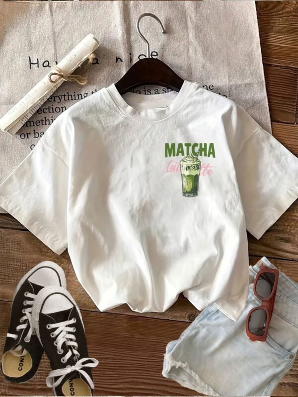 02-20.jpg Stylish Matcha Green Tea T-Shirt