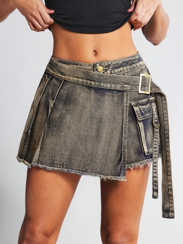 02-5.jpg Everyday 2-in-1 Denim Skirt & Cargo Shorts