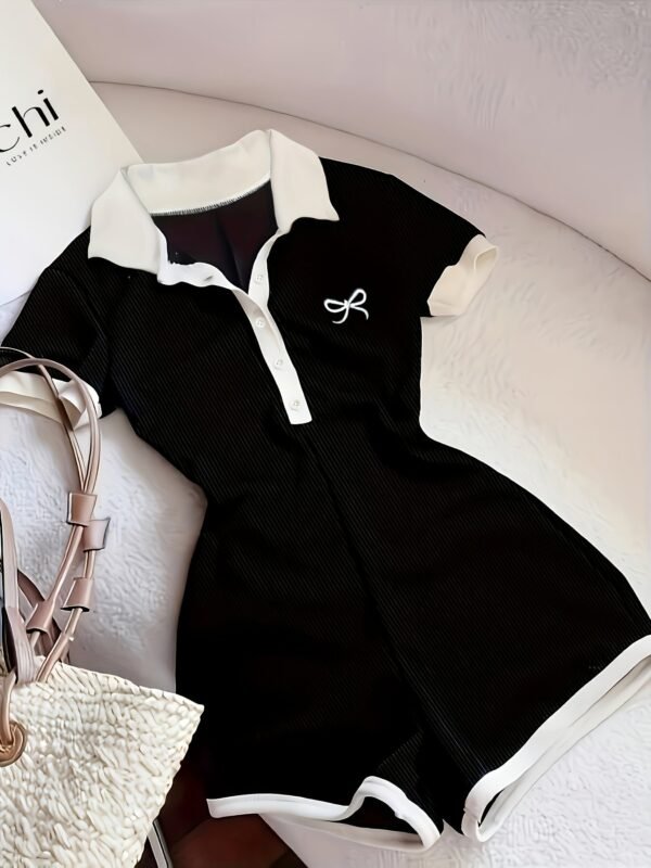 02-6.jpg Comfort Casual Color-Block Bodysuit
