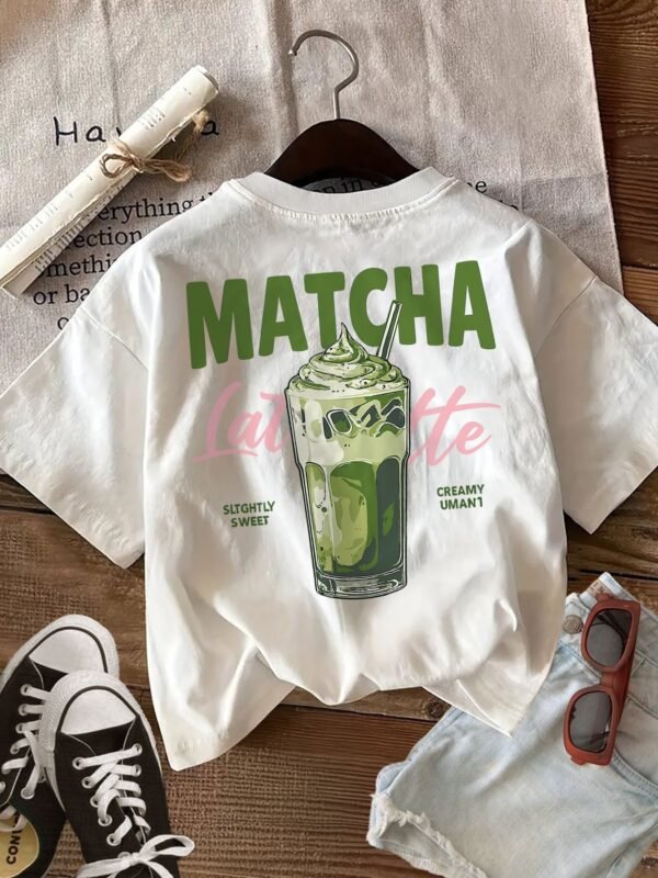 03-20.jpg Stylish Matcha Green Tea T-Shirt