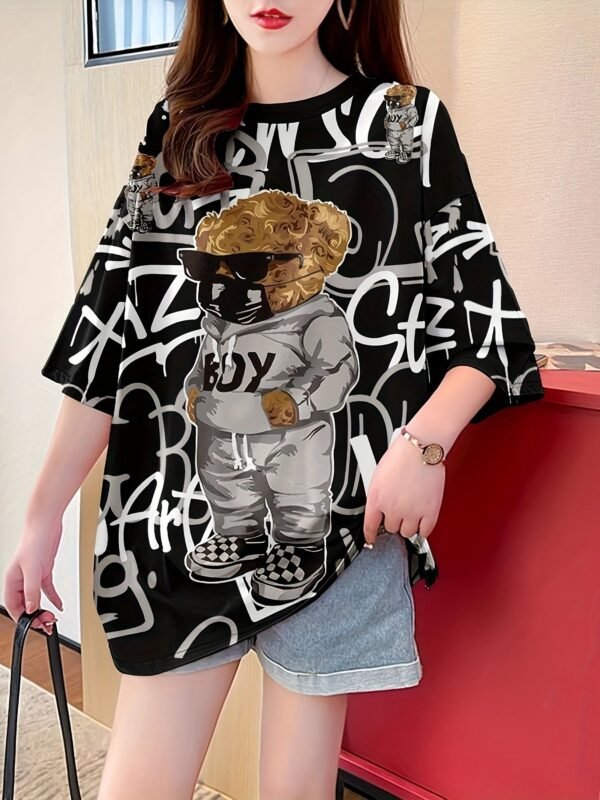 04-8.jpg Essential Trendy Loose-Fit Summer T-Shirt