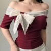 05-27.jpg Casual Stylish Off-Shoulder T-Shirt