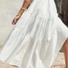 Classic White Midi Skirt