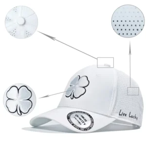 Modern Lucky Life Four-Leaf Clover Baseball Hat