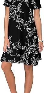 Women's T-Shirt Dress with Pockets