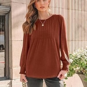 Women's Pleated Blouse