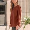 71gHYf5hEJL._AC_SY445_.jpg Women's Pleated Blouse