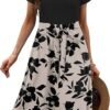 Women's Midi Dress with Pockets