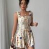 7e0afa72533846aa89cac04be97f7f68-goods.jpeg Printed Bow-Waist Holiday Jumpsuit