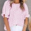 Women's Floral Blouse