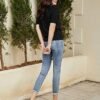 Women's Ribbed Polo Shirt