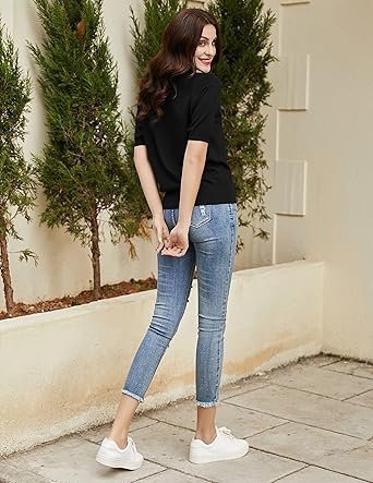 Women's Ribbed Polo Shirt