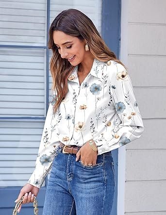 81xMInjkR8L._AC_SX342_.jpg Women's Floral Shirt