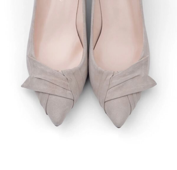 Camelia-Taupe_top.jpg Casual The Camelia Elegant Block Heels (Taupe)