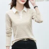 Women's Long Sleeve Polo Shirt