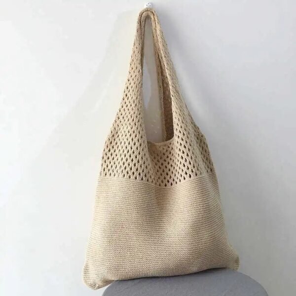 Retro Crochet Shoulder Bag