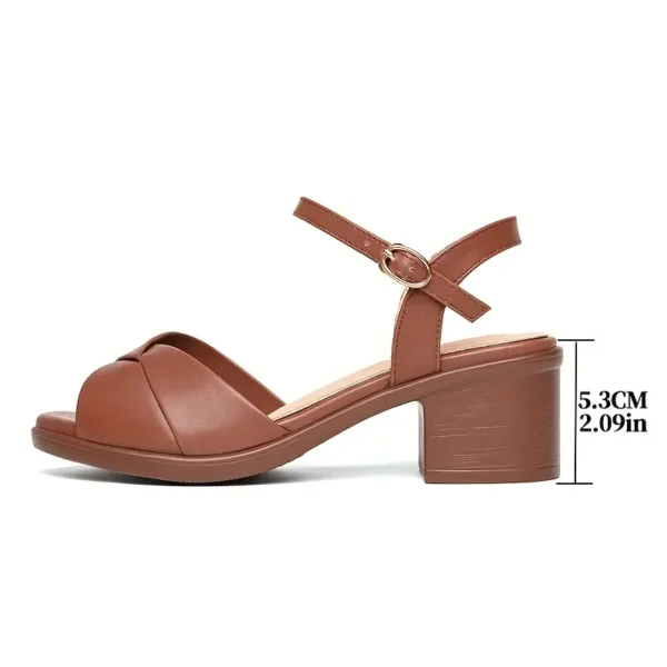 b9456bba-5353-45c9-8e36-23715cb5c250.webp Classic ’s Brown Chunky Heel Sandals