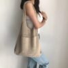 Retro Crochet Shoulder Bag