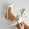 Casual Elegant Stiletto Heeled Sandals